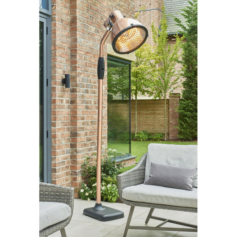 Kettler Kalos Copper Electric FreeStanding Heater 1000/1500/2500W